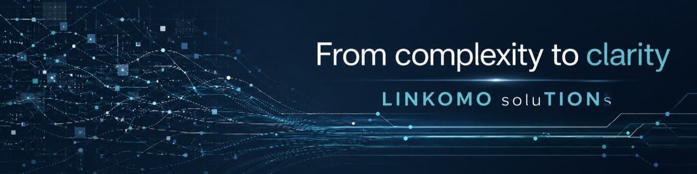 Linkomo Solutions professional advisory banner